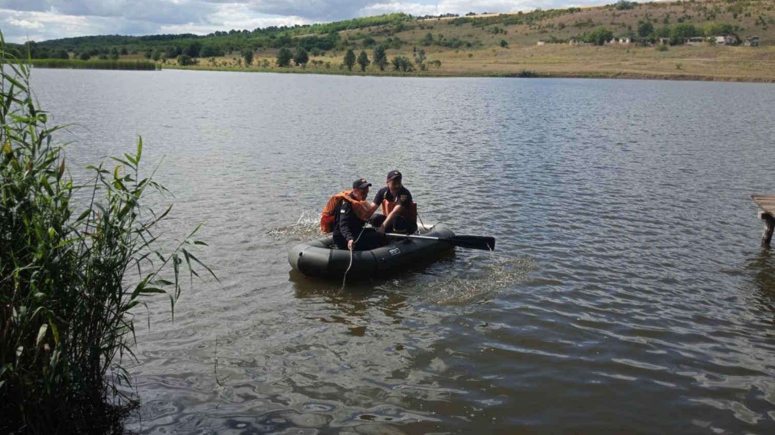 В Одеській області чоловік потонув у ставку «фото»
