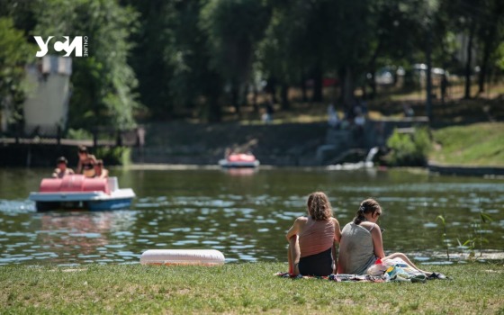 Альтернативное «море»: одесситы «пляжатся» в Дюковском парке (фото) «фото»