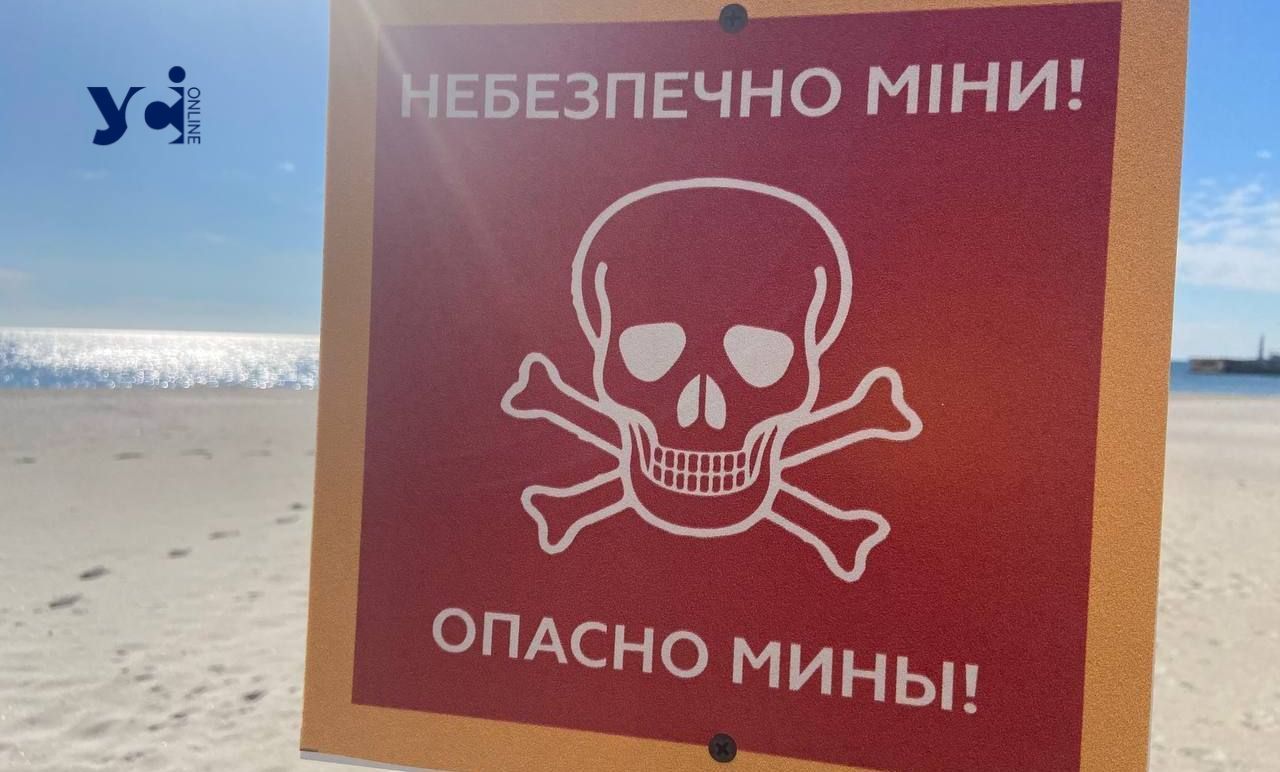 В Одесской области возле одного из пляжей нашли предмет, похожий на мину (обновлено) «фото»