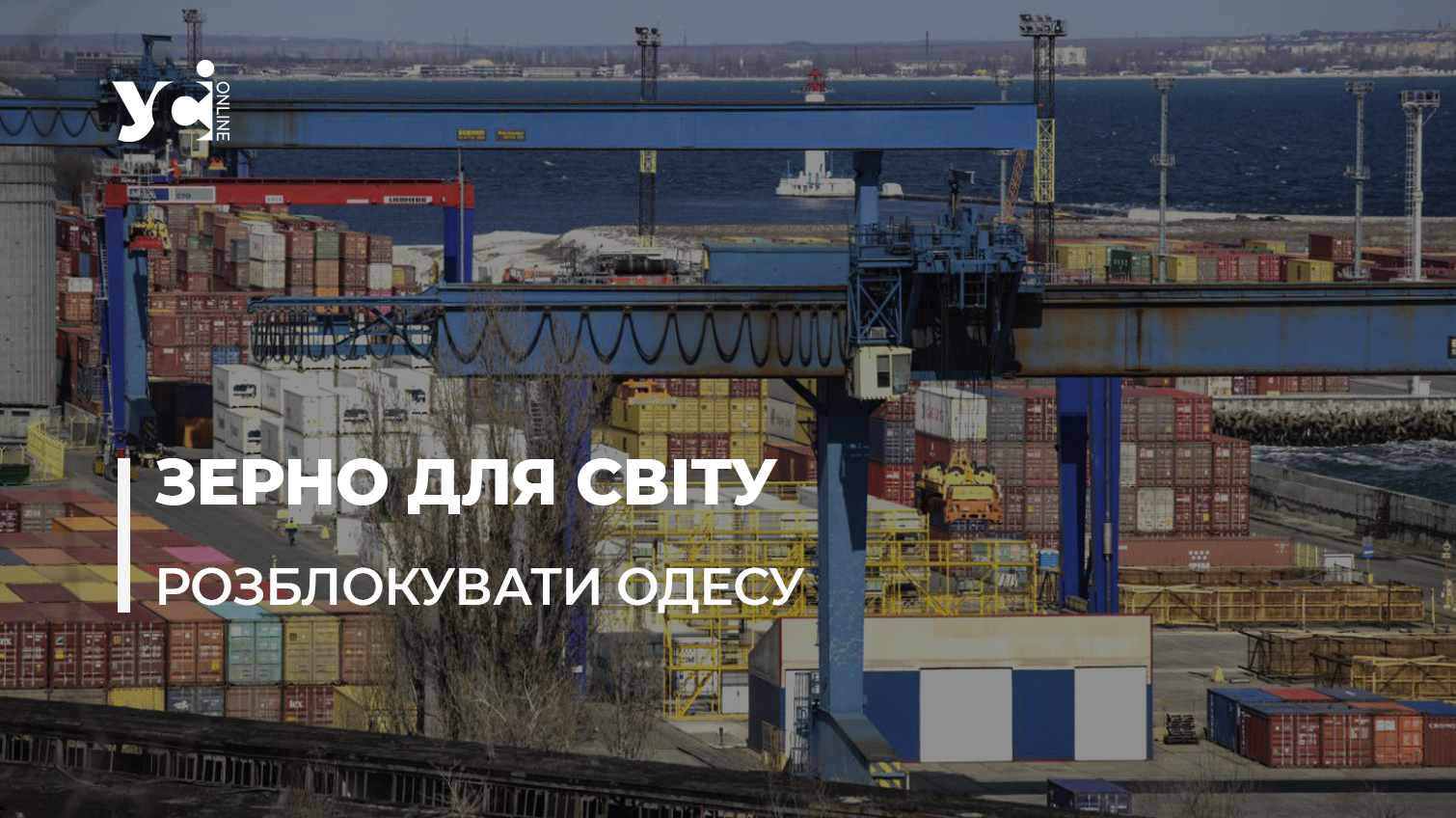 Розблокування портів Великої Одеси: на що дає згоду Україна «фото»
