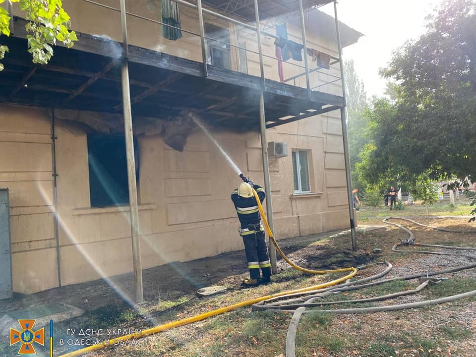 На пожежі в Ізмаїлі загинула людина (фото) «фото»