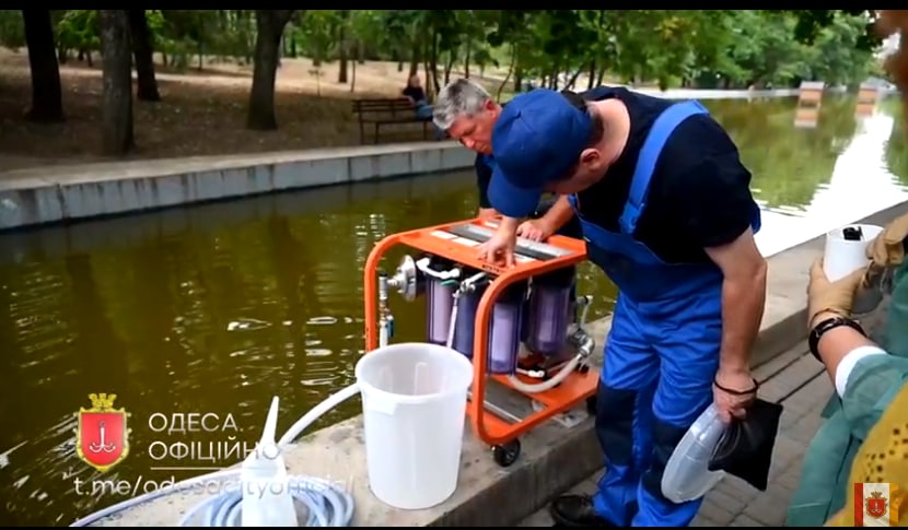 В Одесі хочуть очищати воду з міських ставків до стану питної «фото»