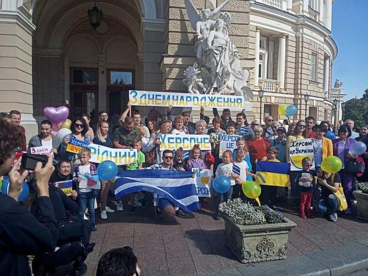 Херсон – це Україна: в Одесі херсонці відсвяткували день свого міста  «фото»