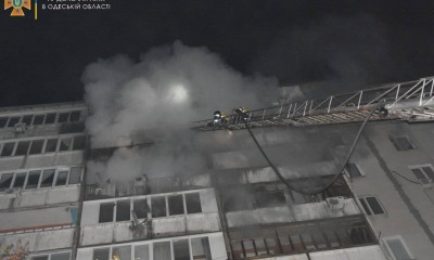Нічна пожежа в Одесі забрала життя двох людей (фото, відео) «фото»