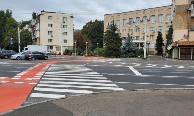 В Одесі для велосипедистів облаштували перехрестя на проспекті Гагаріна (фото) «фото»