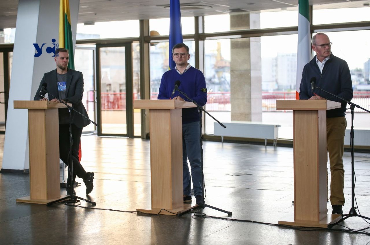Одесу відвідали голови МЗС України, Литви й Ірландії: про що говорили (фото) «фото»