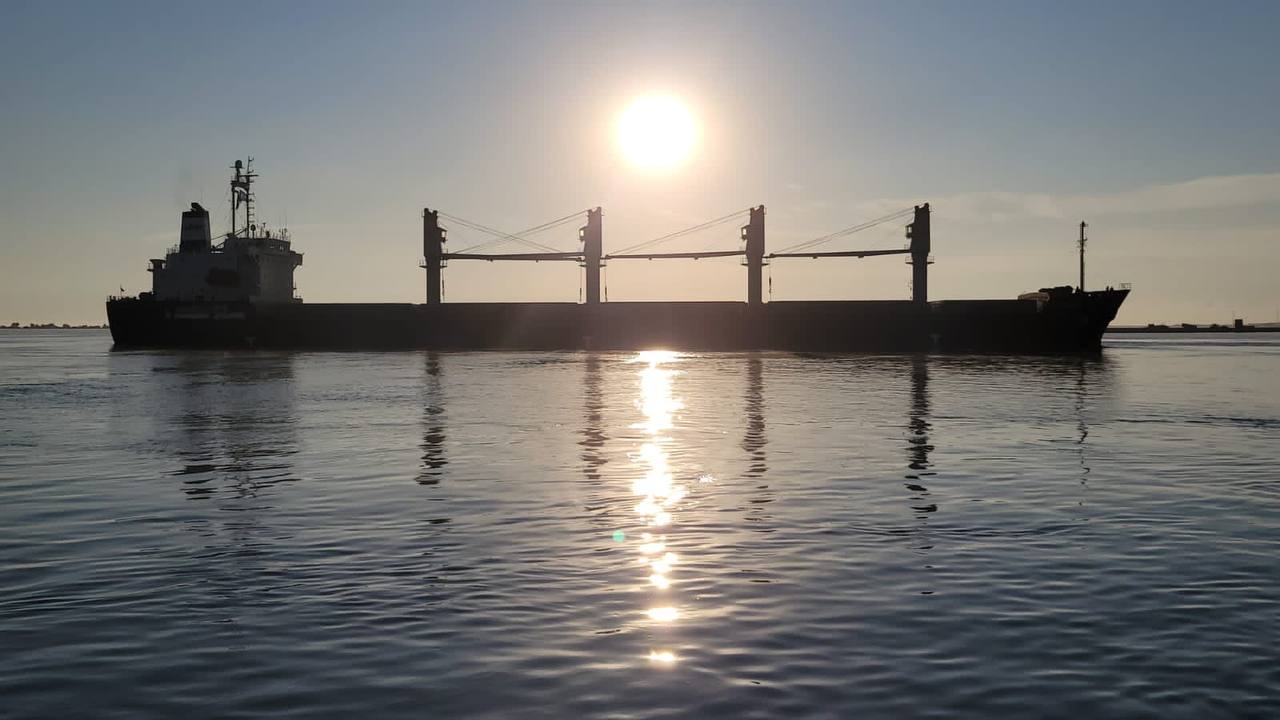 З порту Одеси вийшло четверте зафрахтоване ООН судно «фото»