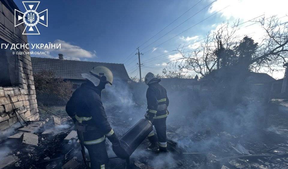 В Одеській області спалахнув житловий будинок (фото) «фото»