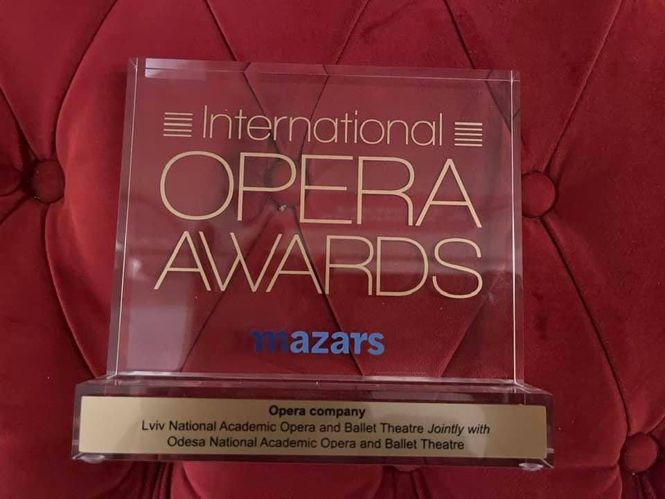 Одеська опера отримала найвище визнання в світі «фото»