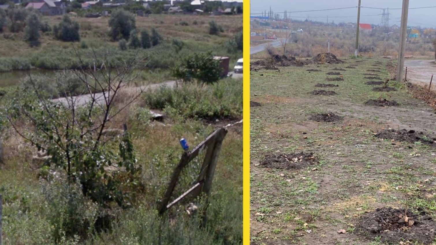На Одещині на місці сміттєзвалища мешканці створюють парк (фото) «фото»