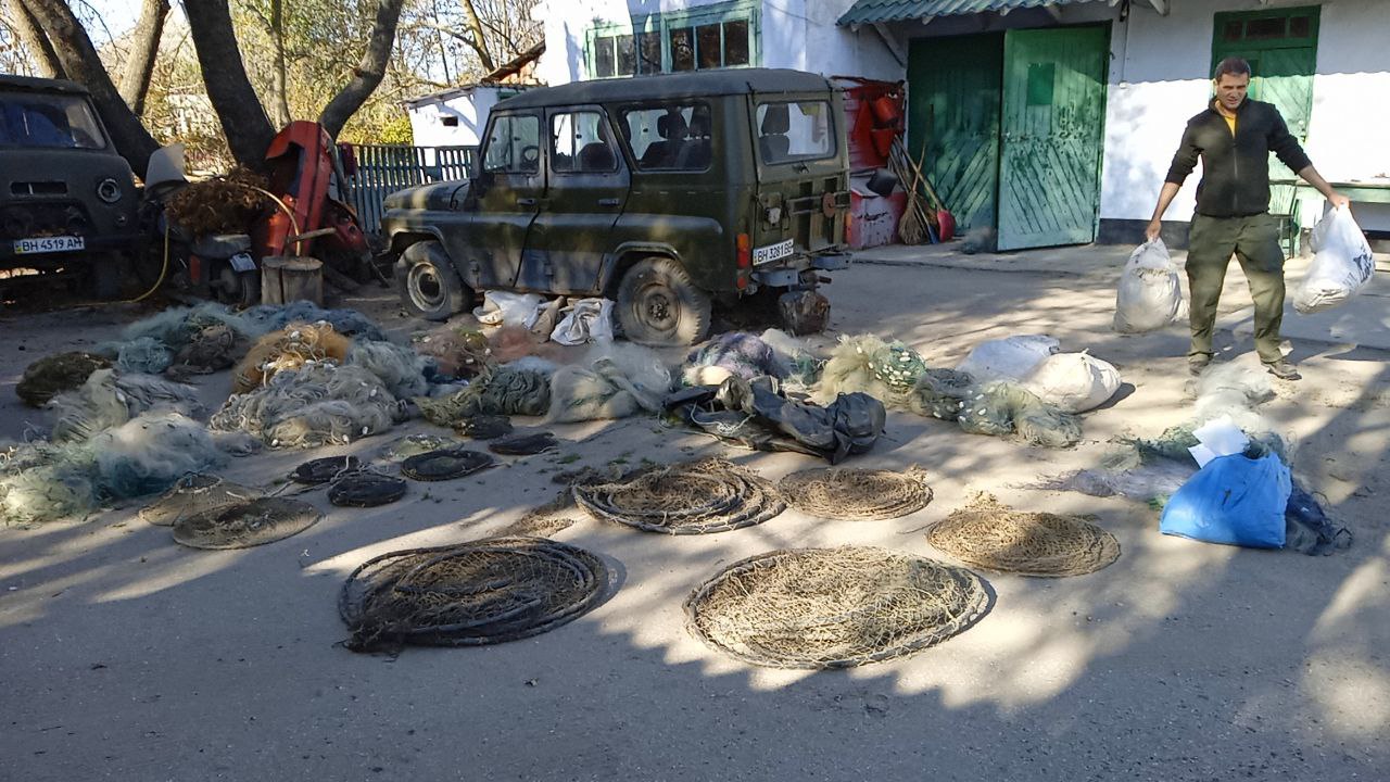 Одеський рибпатруль знищив 22 км браконьєрських сіток та 2 човни «фото»