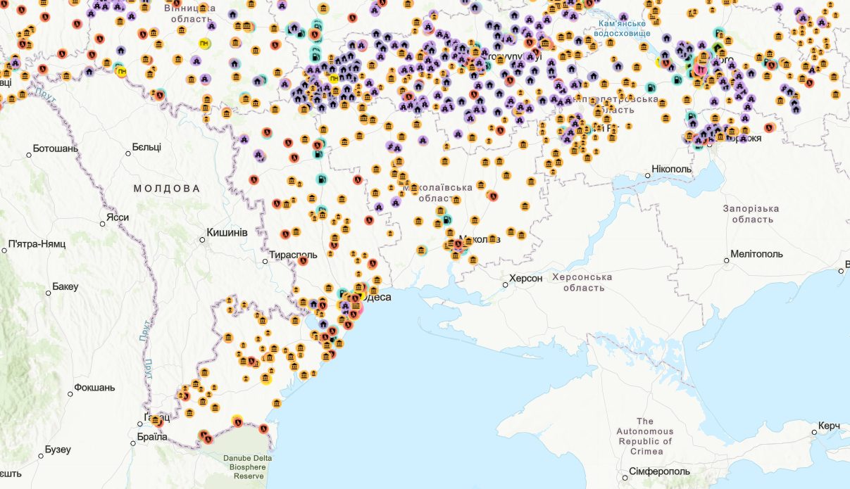 На Одещині розгортають «пункти незламності»: карта «фото»