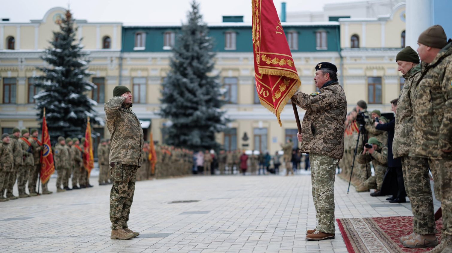 Одеська бригада тероборони отримала бойовий прапор (фото) «фото»