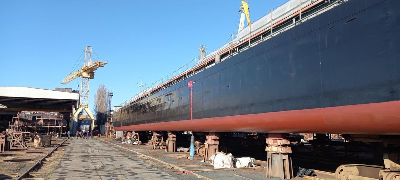 Дунайське пароплавство завершило ремонт теплоходу «Херсон» (фото) «фото»