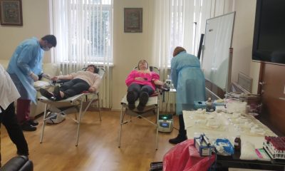 В управлінні одеського водоканалу влаштували пункт здачі крові (фото) «фото»