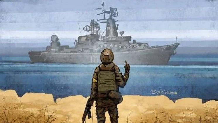 «Русский военный корабль…»: іноземні дипломати обрали фразу року «фото»