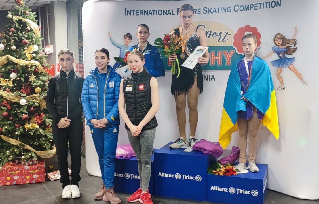 Юна одеська фігуристка завоювала медаль на європейському турнірі «фото»
