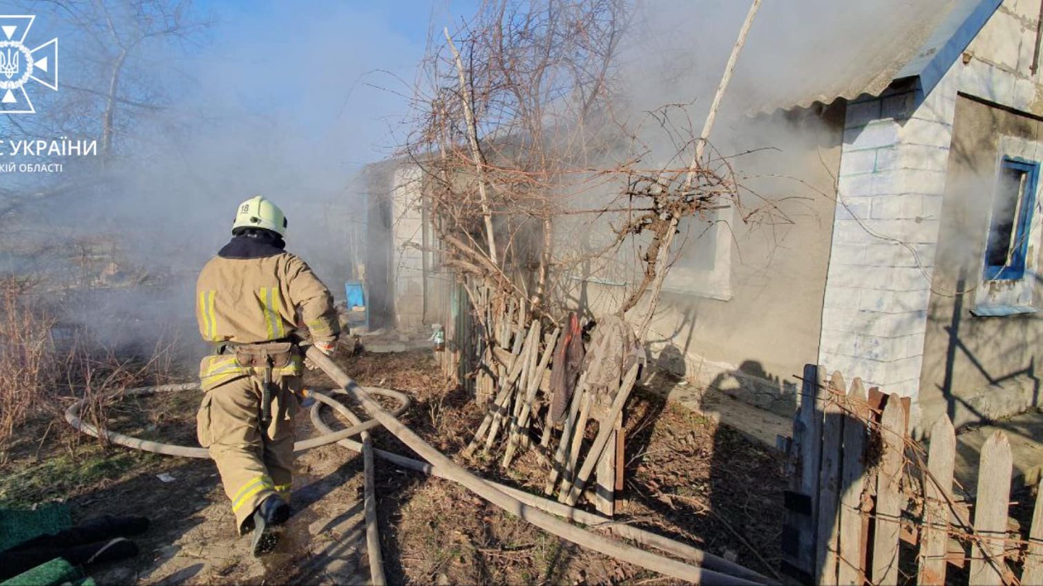 На Одещині пожежа охопила приватний будинок – загинув господар (фото) «фото»