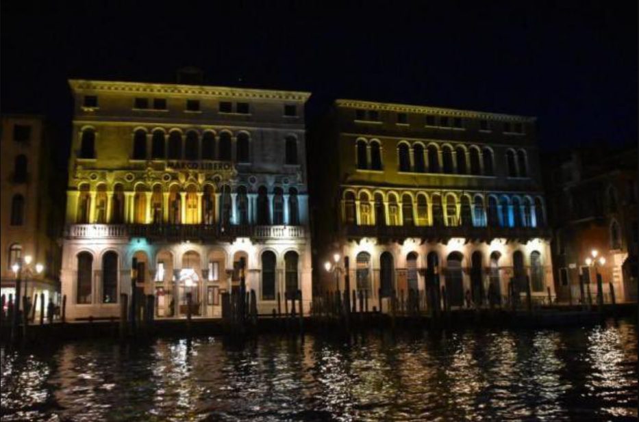 Будинок мерії Венеції стане синьо-жовтим на знак підтримки Одеси «фото»