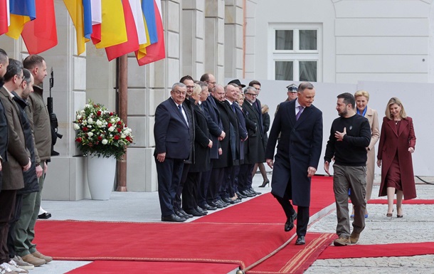 Вперше з початку вторгнення: президент Зеленський прибув до Польщі (відео) «фото»