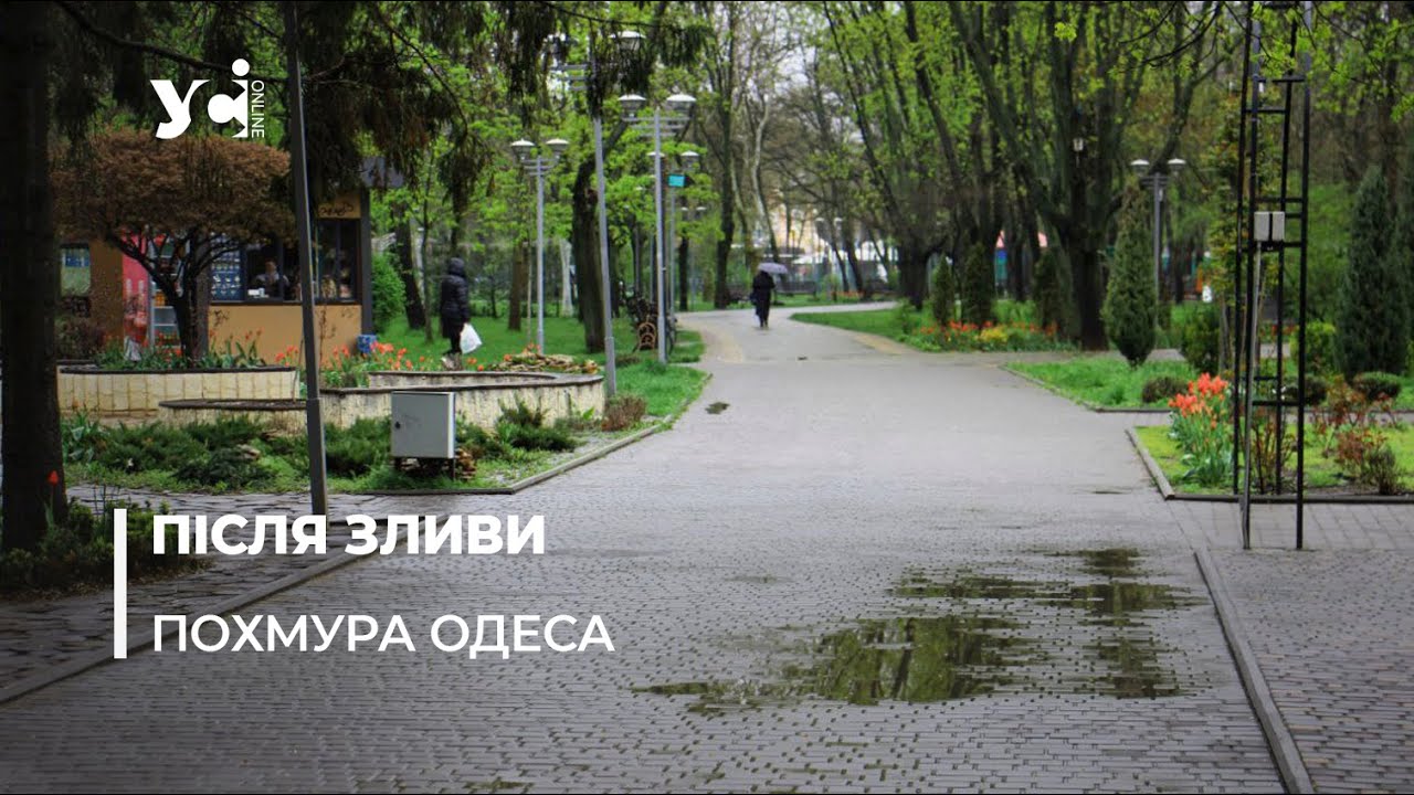 Весна і дощ: похмура Одеса наприкінці квітня (фото) «фото»