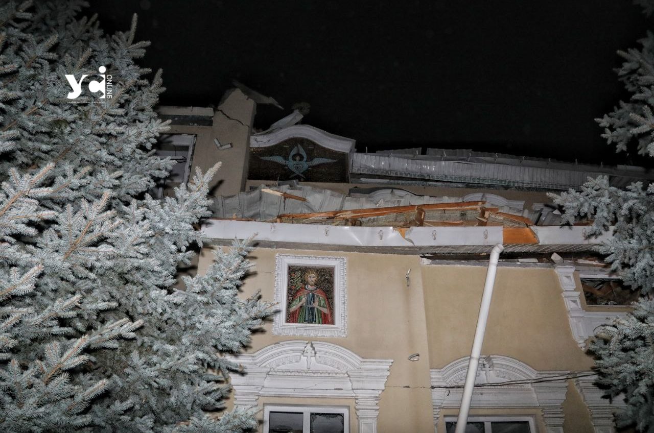 Шкоду довкіллю, завдану внаслідок обстрілу монастиря у Одесі, оцінили у понад 10 млн «фото»