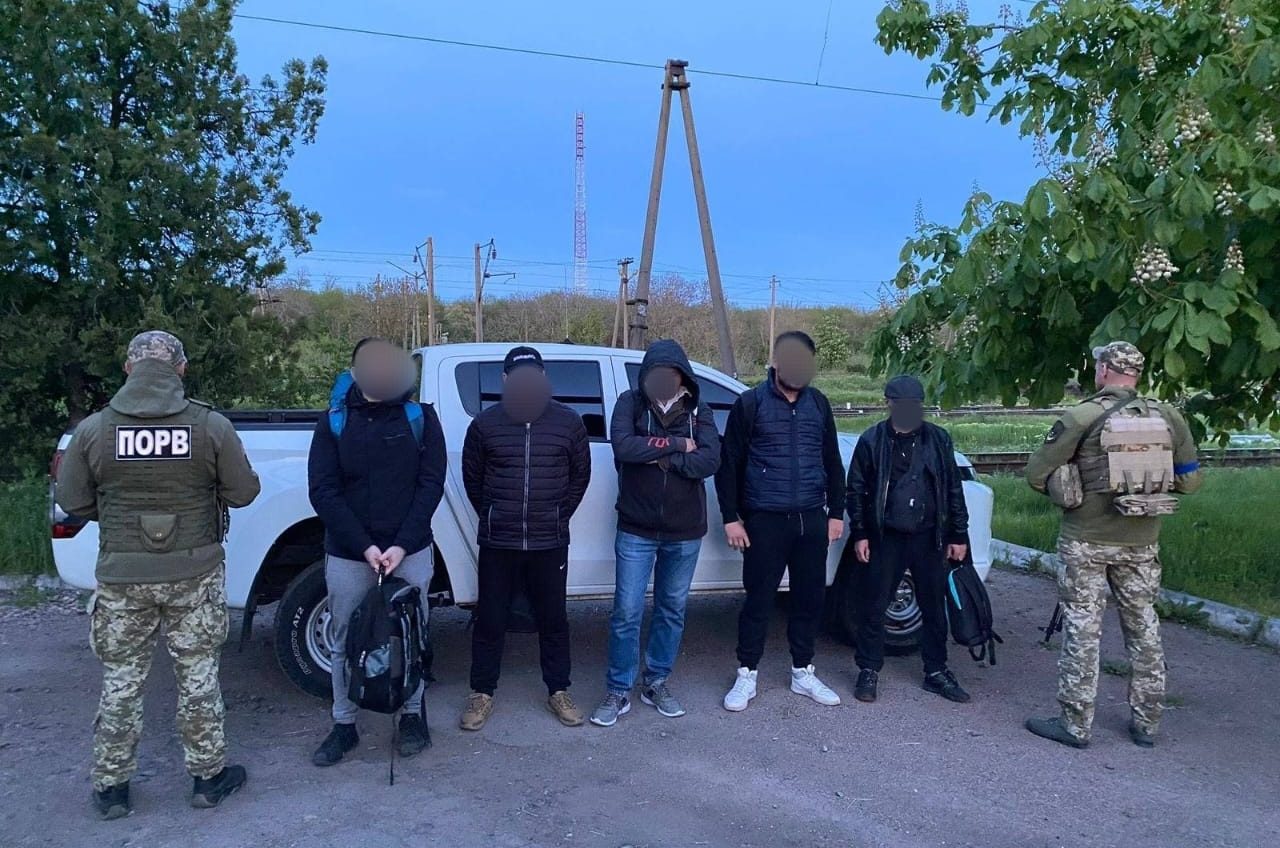 На Одещині затримали чоловіків з 5 областей, які намагались виїхати до Молдови «фото»