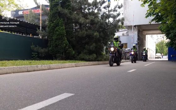 Поліцейські-байкери: в Одеській області знов працює мотопатруль «фото»
