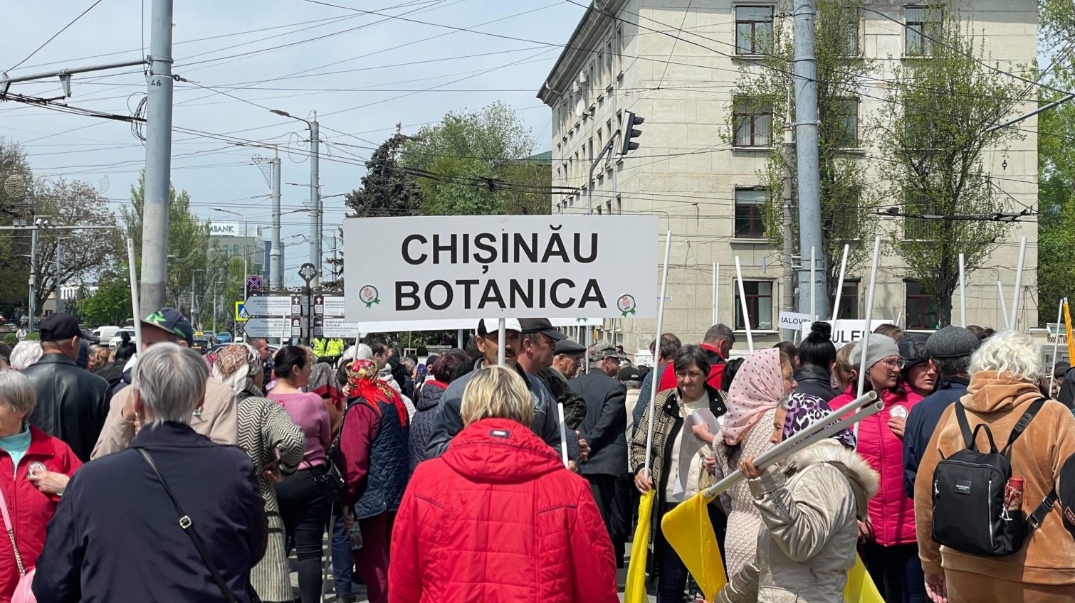 У сусідній Молдові знов проходять масові акції проросійської партії «фото»