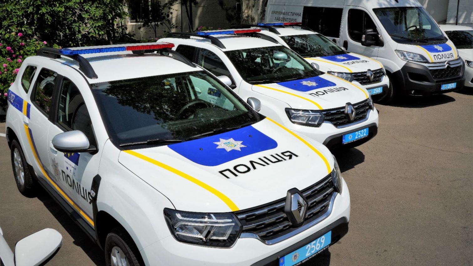 Поліцейські Одещини отримали нові службові автівки (фото) «фото»