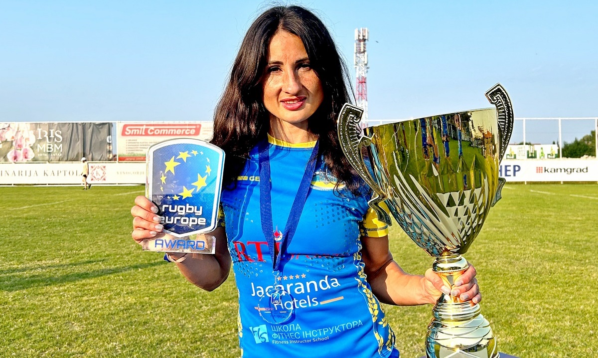 Регбістку з Одеси визнали найкращою на Чемпіонаті Європи «фото»