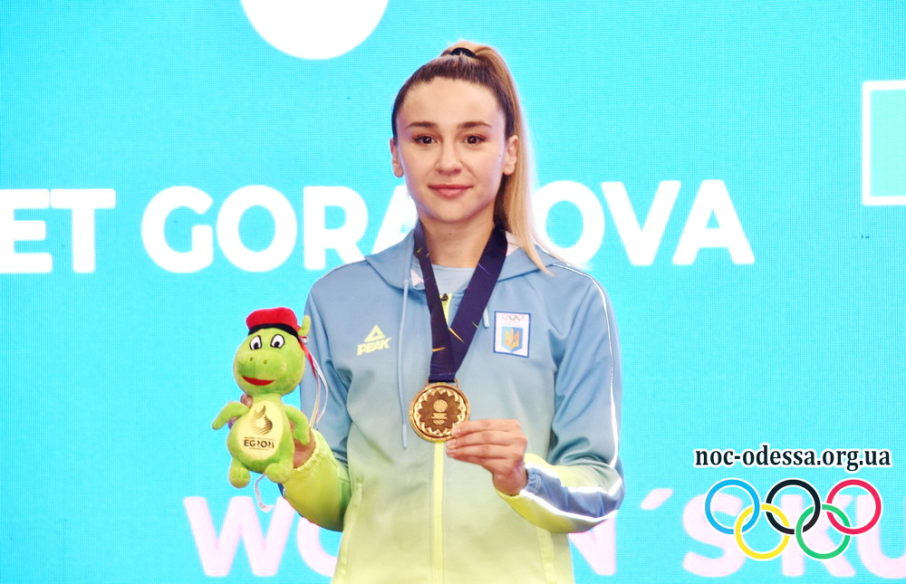 Анжеліка Терлюга принесла Одеській області перше золото Європейських ігор «фото»