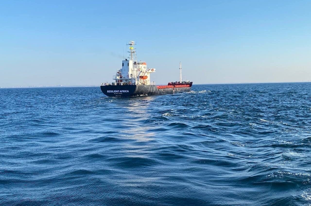 З порту Одесщини вийшло ще одне судно с зерном «фото»