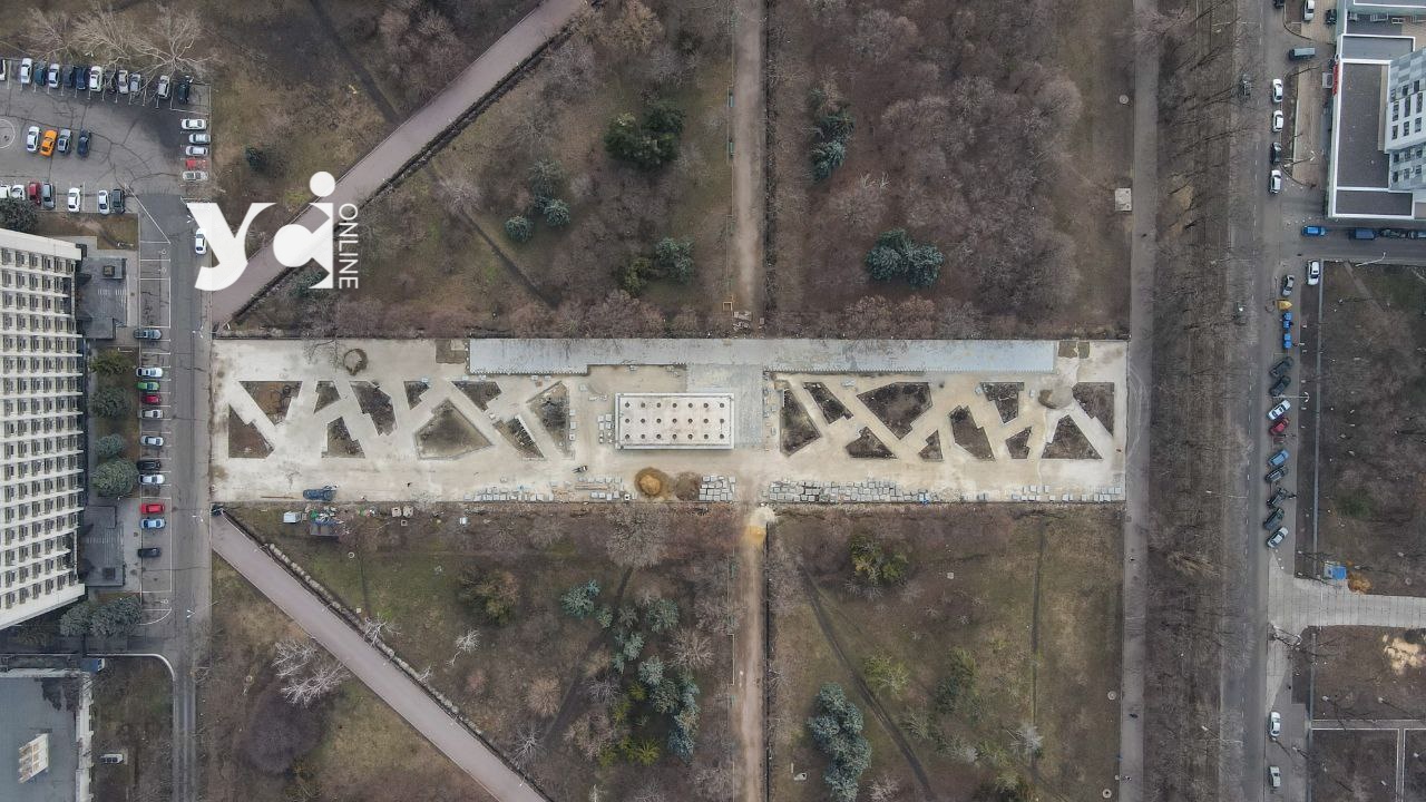 На ремонт скверу біля Одеської ОДА виділяють 16 млн грн «фото»