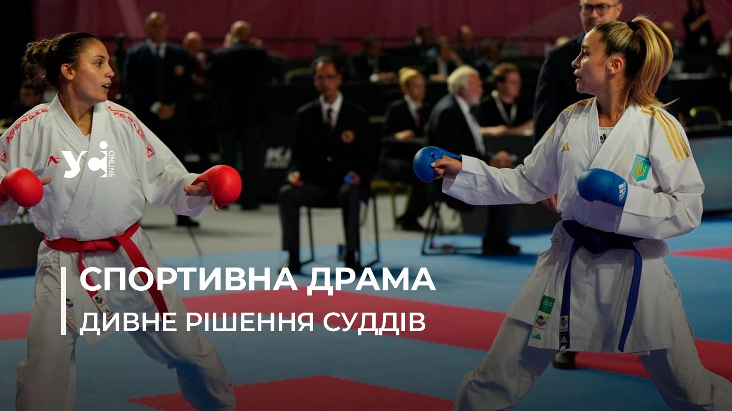 В одеської каратистки Анжеліки Терлюги судді вкрали фінал чемпіонату світу «фото»