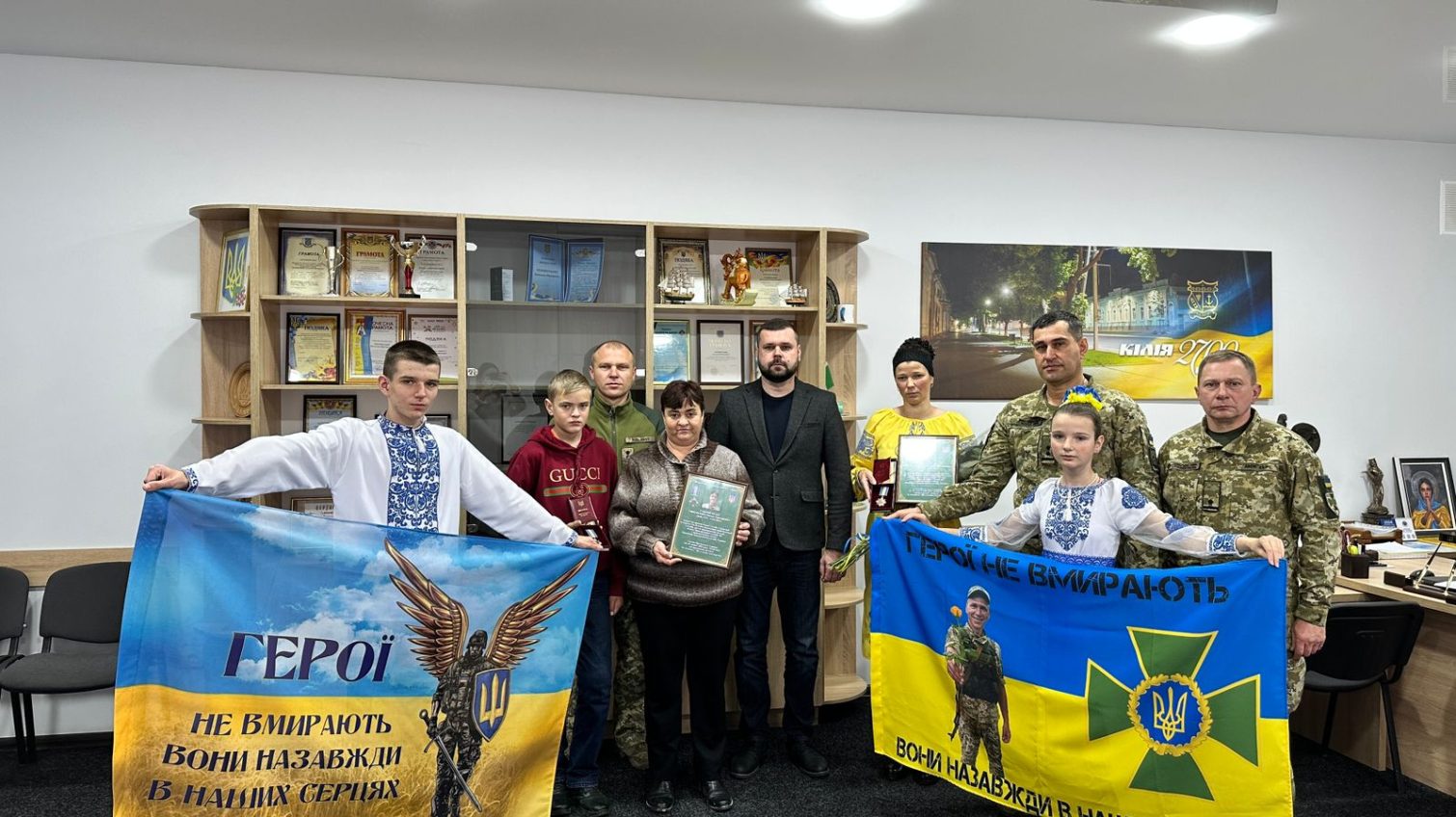 В Одеській області посмертно нагородили героїв-прикордонників «фото»