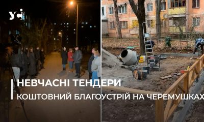 Майданчик та «золоті гойдалки»: в Одесі спалахнув скандал через благоустрій двору за 2,3 млн грн (фото, відео, ОНОВЛЕНО) «фото»