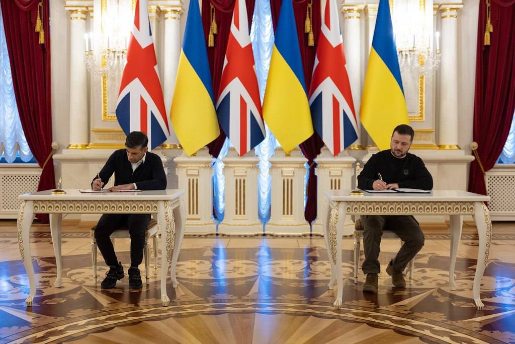 Ріші Сунак у Києві підписав для України гарантії безпеки: діятимуть до вступу України в НАТО «фото»