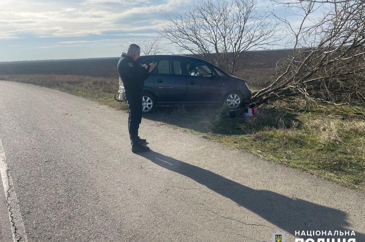 На Одещині автівка влетіла у дерево: постраждали троє жінок «фото»