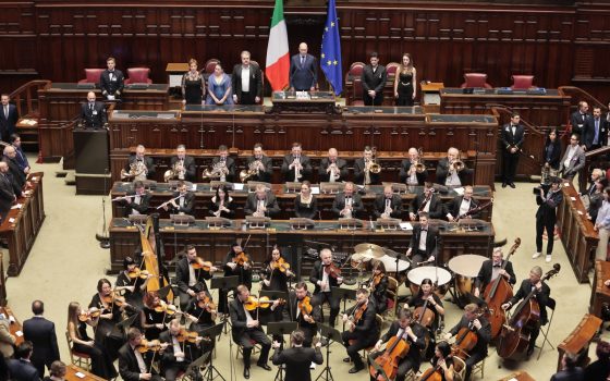 Музична елегія за мир: музиканти Одеської Опери виступили в італійському парламенті (фото) «фото»