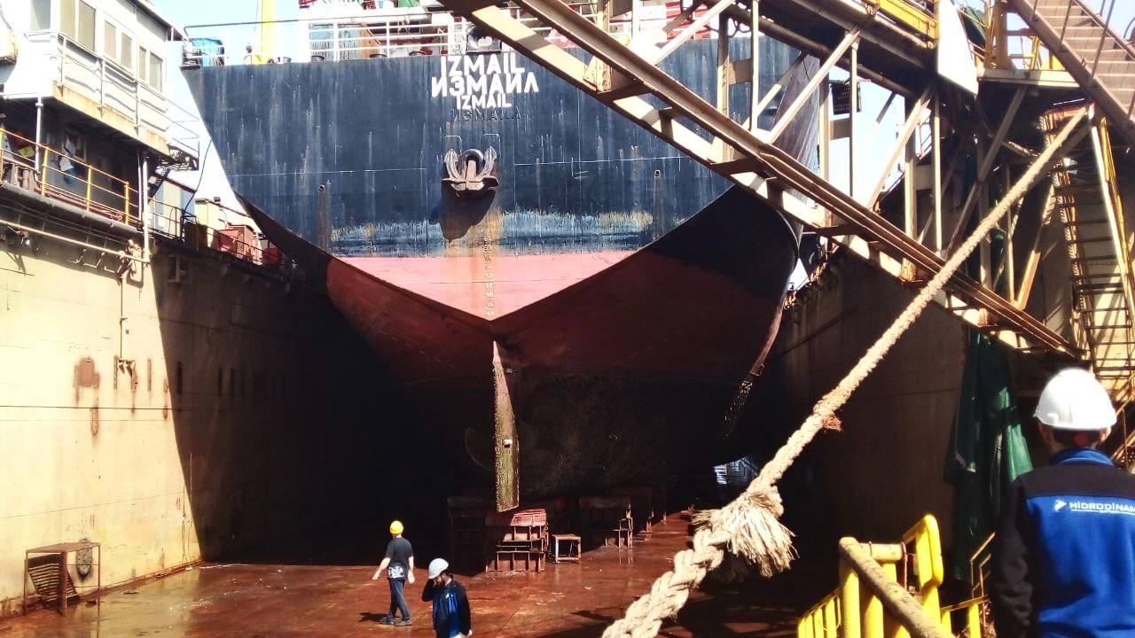 В Українському Дунайському пароплавстві ремонтують ще одне судно (фото) «фото»