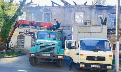 В Одесі розпочався демонтаж будинку, який  постраждав від російської атаки «фото»