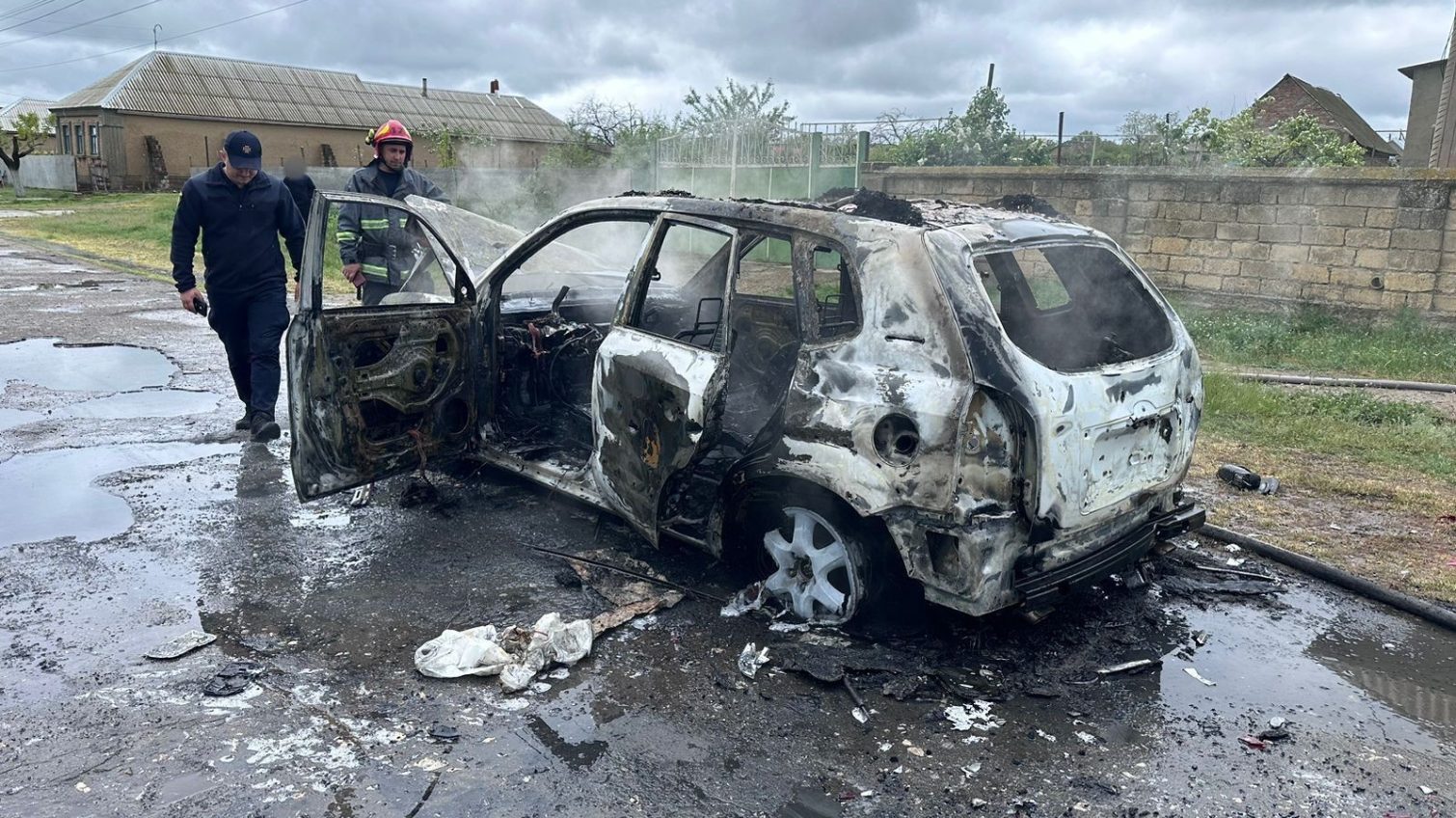 На Одещині чоловік через помсту спалив автомобіль директорки місцевого будинку культури (фото) «фото»