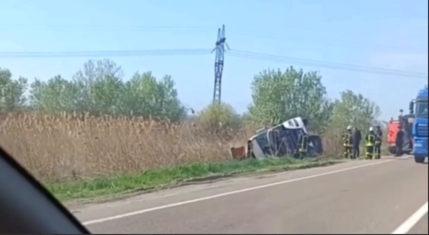 На Одещині перекинулася вантажівка: рух ускладнено (ОНОВЛЕНО) «фото»