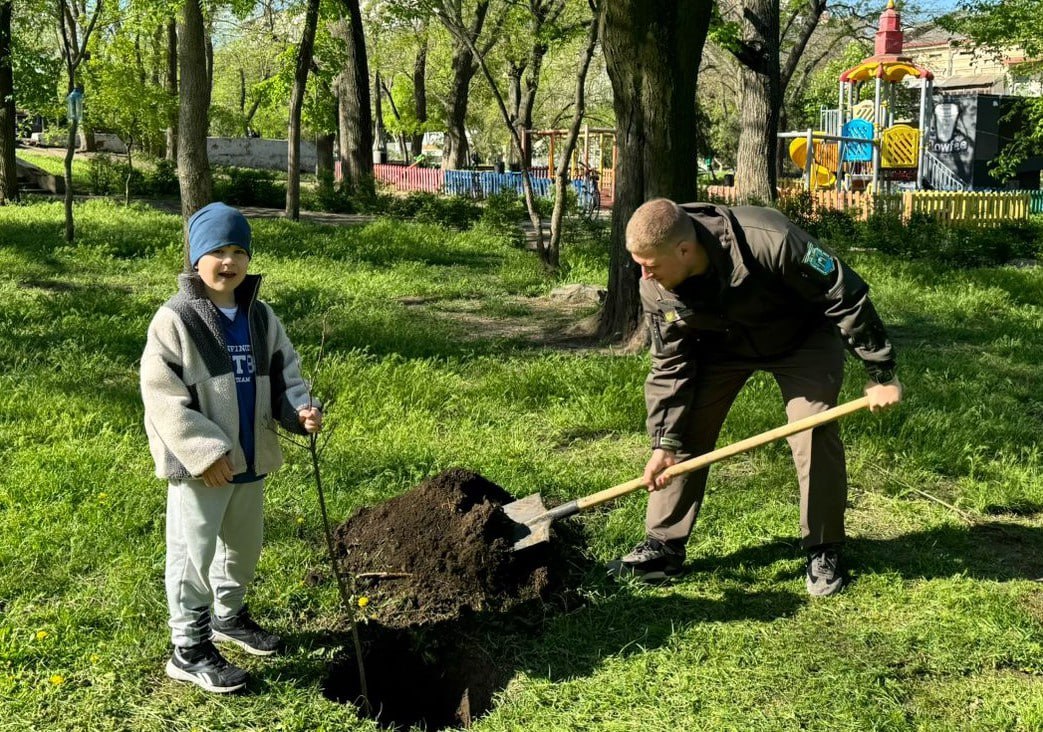 В одеському парку Шевченка висадили 40 дубів (фото) «фото»