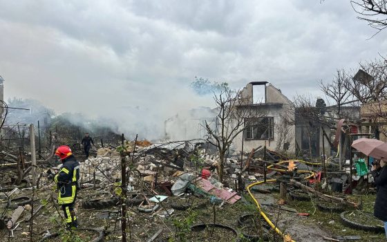 Росіяни зруйнували приватні житлові будинки в Одесі (фото) «фото»
