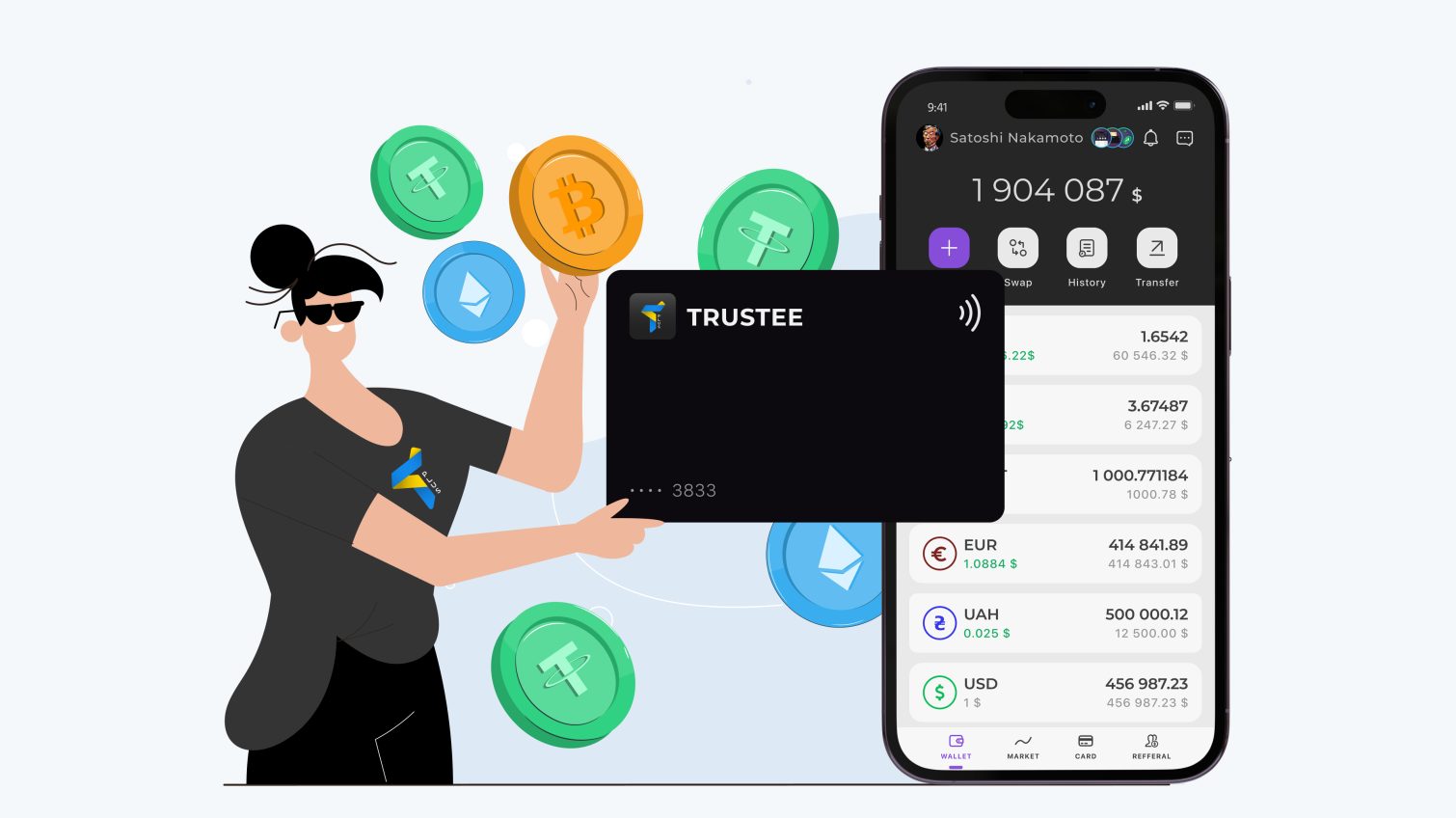 Криптогаманець Trustee Plus: можливість купити Біткоін навіть на 500 гривень usionline.com Криптогаманець Trustee Plus: можливість купити Біткоін навіть на 500 гривень «фото»