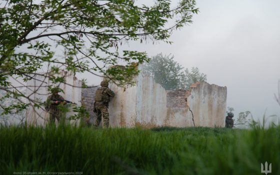 Одеські морпіхи показали навички вуличного бою (фото) «фото»
