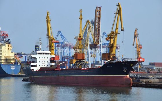 До Одеси прибуло китайське судно, побудоване за одеським проектом «фото»