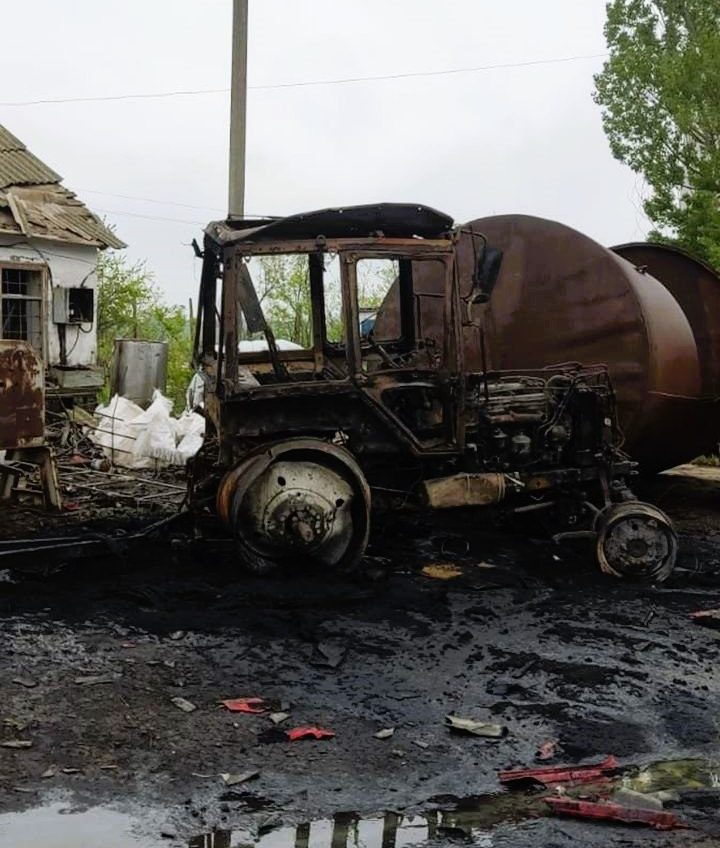 Інспекція підрахувала збитки від атаки російським БПЛА на агропідприємство Одещини (фото) «фото»